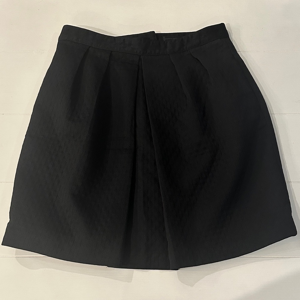 Worthington Classic Black A-Line Skirt